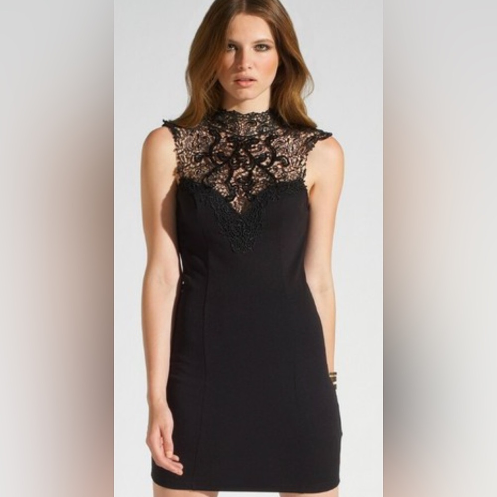 🖤 Lace & Body Con Dress